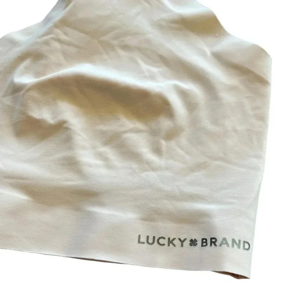 Lucky Brand Beige Nylon Bralette M - Picture 2 of 5